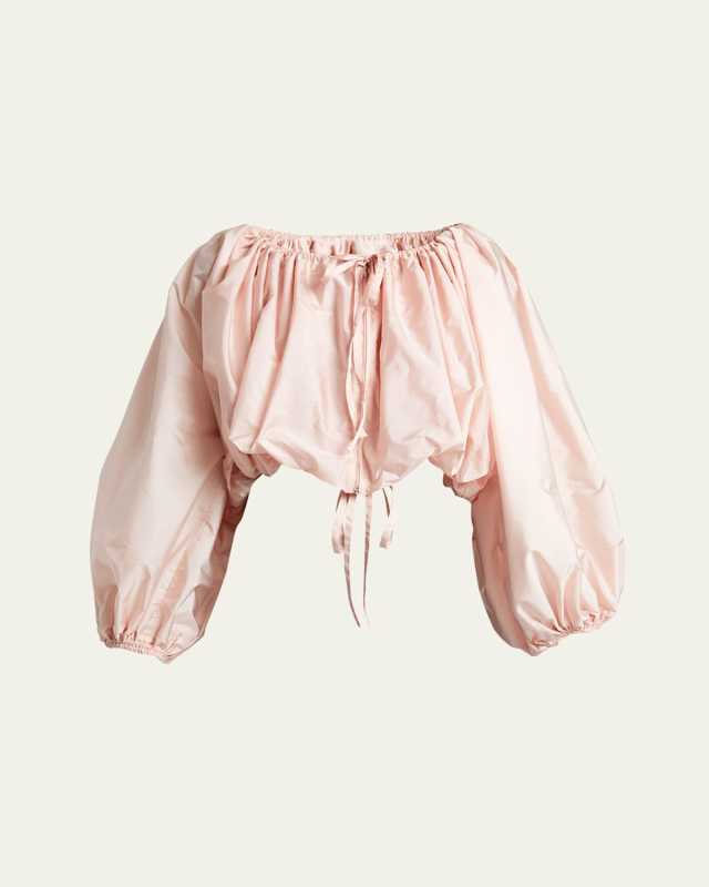 Puff-Sleeve Balloon Jacket